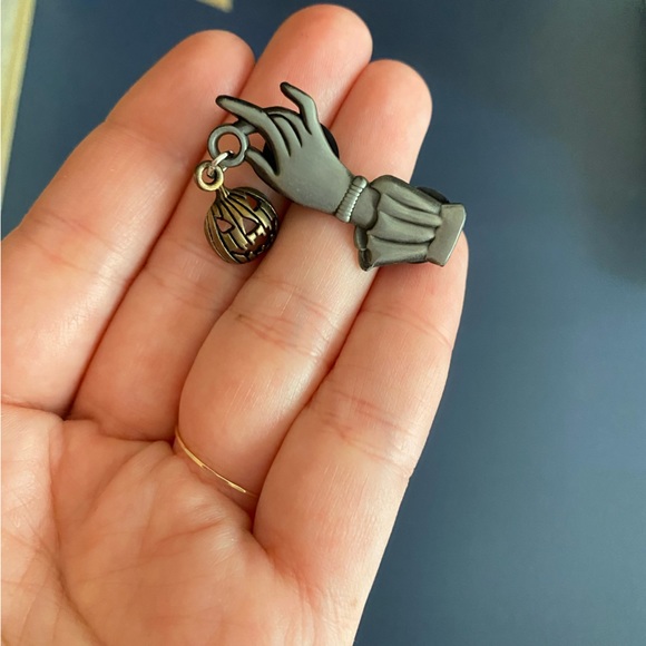 Set of Two Halloween Metal Goth Pins - Picture 4 of 5